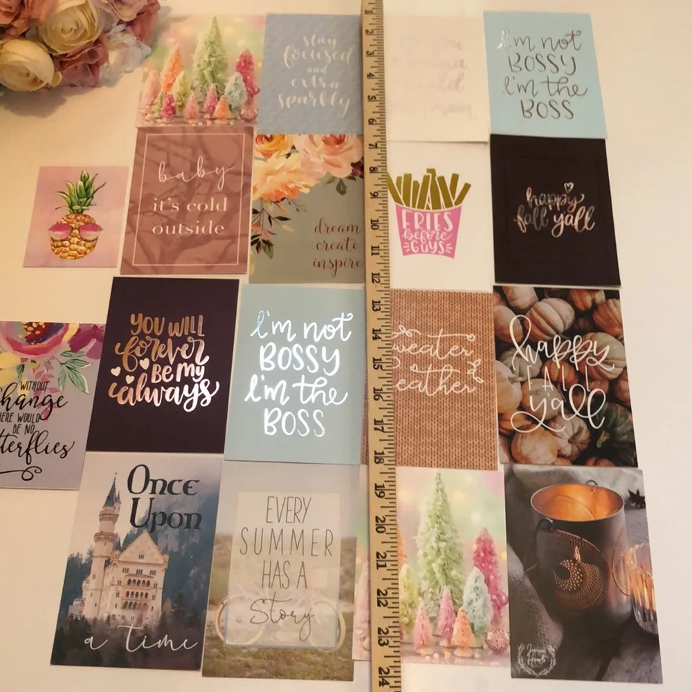 JESSICA HARTS PLANNER CARDS Jessica Hearts paper cards Planning Papers